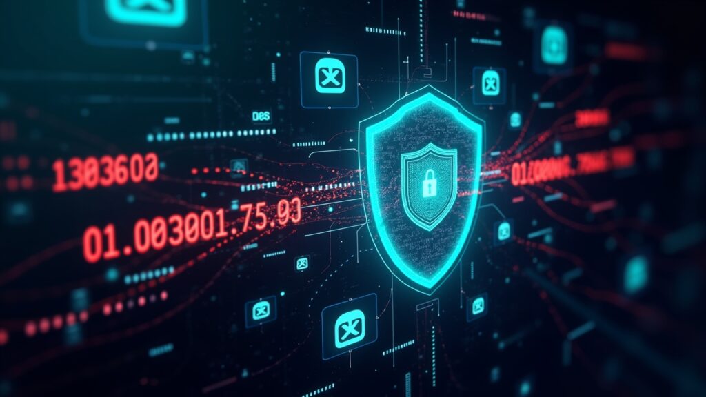 Shield protecting credit score from identity theft attempts