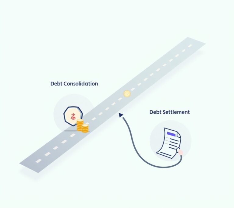 Scale weighing consolidation vs settlement options