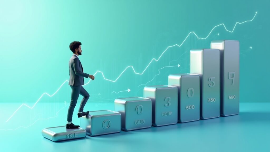 Credit score starting from zero and building up